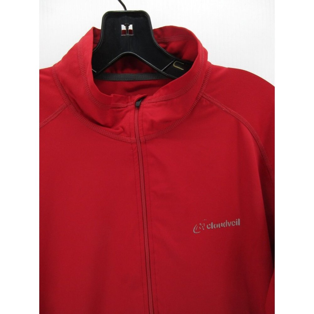 Cloudveil Pullover Large 1/2 Zip Top Turtleneck H… - image 2